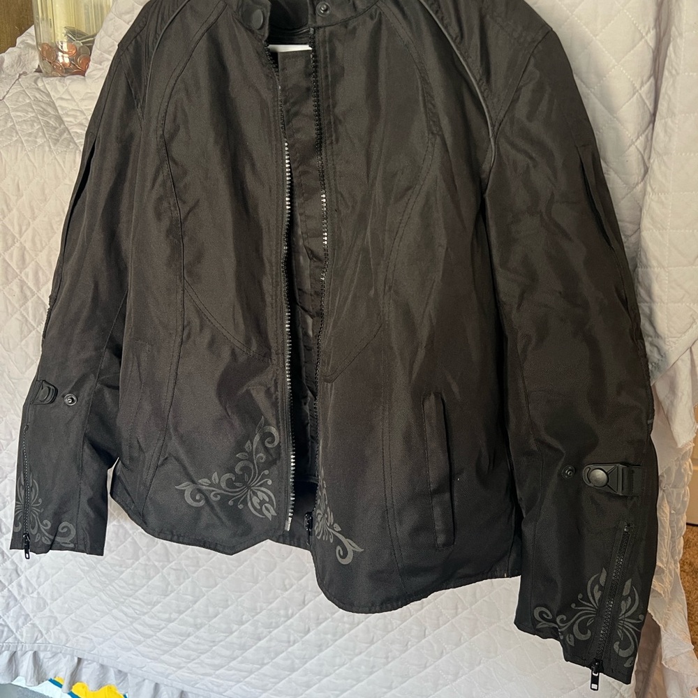 Boss Black Ski & Snow Jacket with Subtle Embroidery